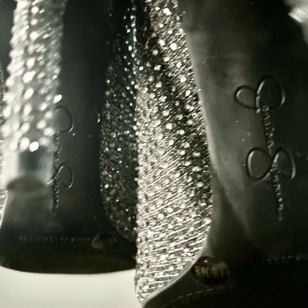 Jessica Simpson rhinestone boots 6.5